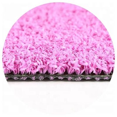 12mm het Roze Gekleurde Kunstmatige Hof van Gras Openluchtpadel voor Multisportgebieden