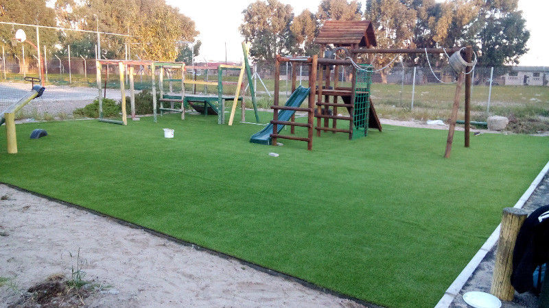Comfortabel Groen Zacht Kunstmatig Synthetisch Gras voor Kleuterschool