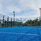 Openlucht 12mm Panoramisch Padel-Tennisbaanstaal Q235 10mx20m