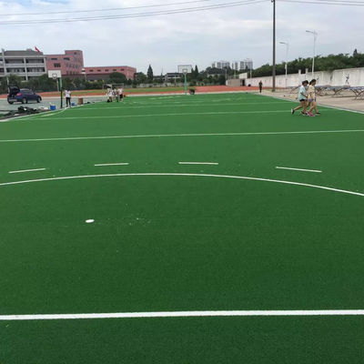 Kunstmatige het Gras Anti UV Donkergroene Openluchtsport van het speelplaatshockey