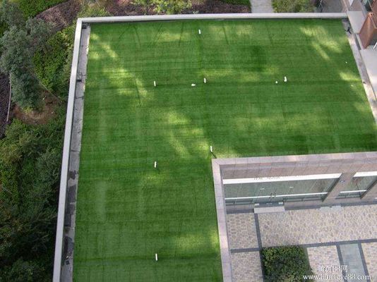 Recycleer Zacht Kunstmatig Gras voor de Stof van de het Netbasis van het Dakterras pp